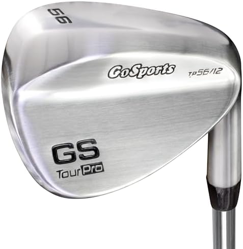 GoSports Tour Pro Golf Wedges – 52 Gap Wedge, 56 Sand Wedge and 60 Lob Wedge